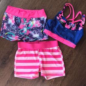 Girls 7/8 Athletic Active Wear